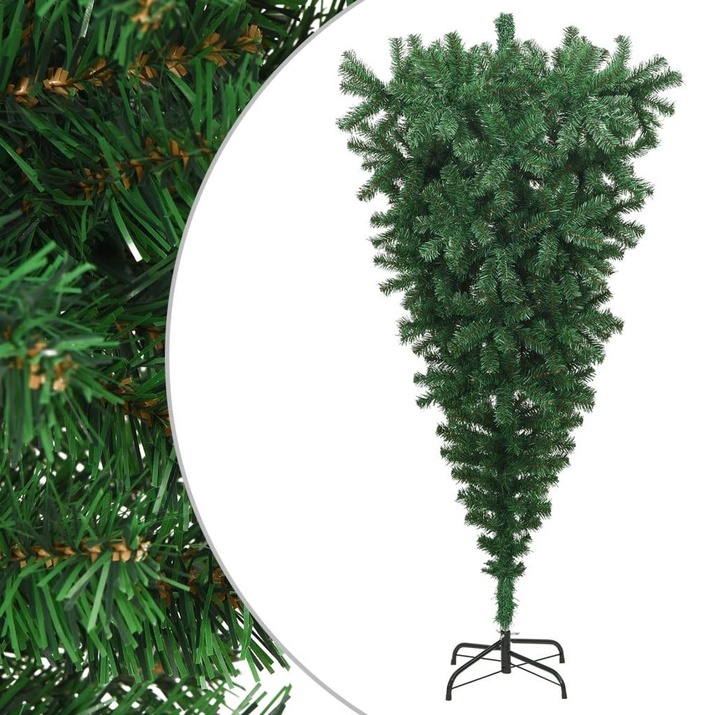 Upside-Down Artificial Christmas Tree With Stand 120 Cm