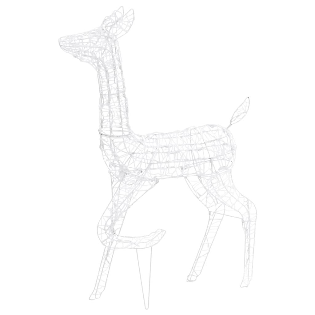 Acrylic Reindeer Family Christmas Decoration 160 Led