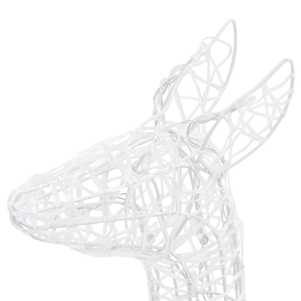 Acrylic Reindeer Family Christmas Decoration 160 Led