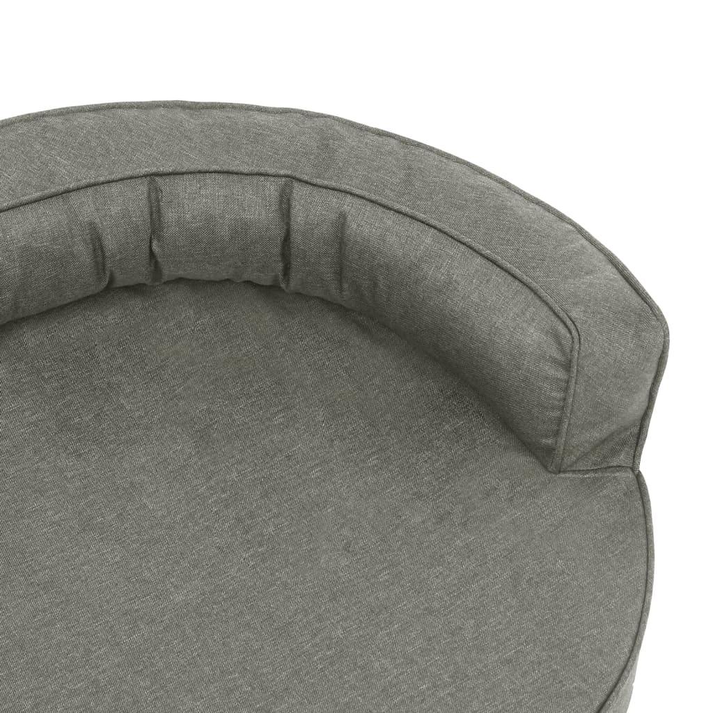 Trendyproduct.co.uk Ergonomic Dog Bed Mattress Linen Look vidaXL Animals & Pet Supplies Animals & Pet Supplies > Pet Supplies > Dog Supplies > Dog Beds Dog Beds Dog Supplies Grey parcel Pet Supplies vidaXL