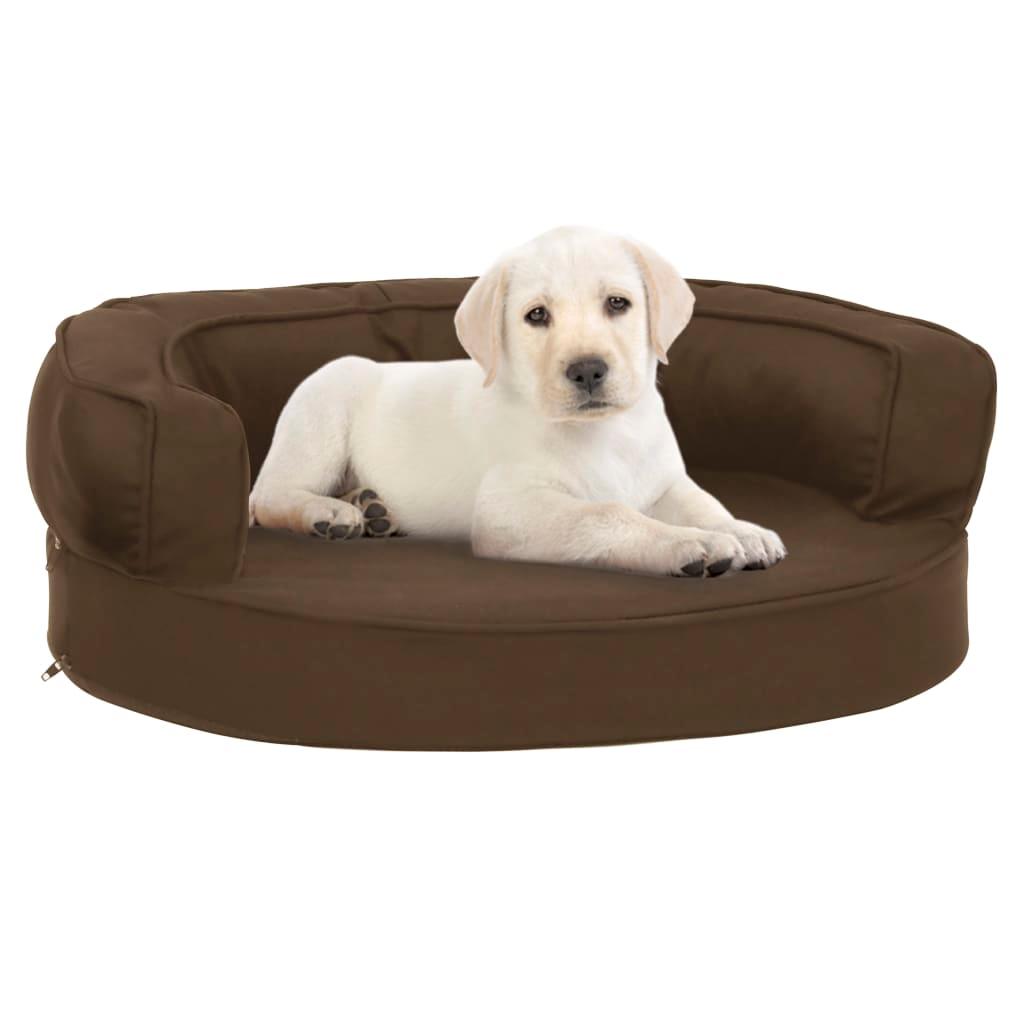 Trendyproduct.co.uk Ergonomic Dog Bed Mattress Linen Look vidaXL Animals & Pet Supplies Animals & Pet Supplies > Pet Supplies > Dog Supplies > Dog Beds Dog Beds Dog Supplies Grey parcel Pet Supplies vidaXL