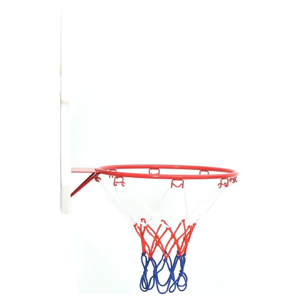 Five Piece Wall Mounted Basketball Backboard Set 66X44.5 Cm