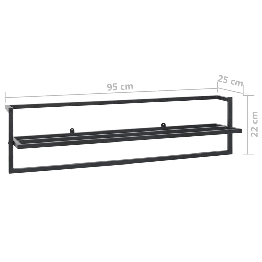 Towel Rack 95X25X22 Cm Iron