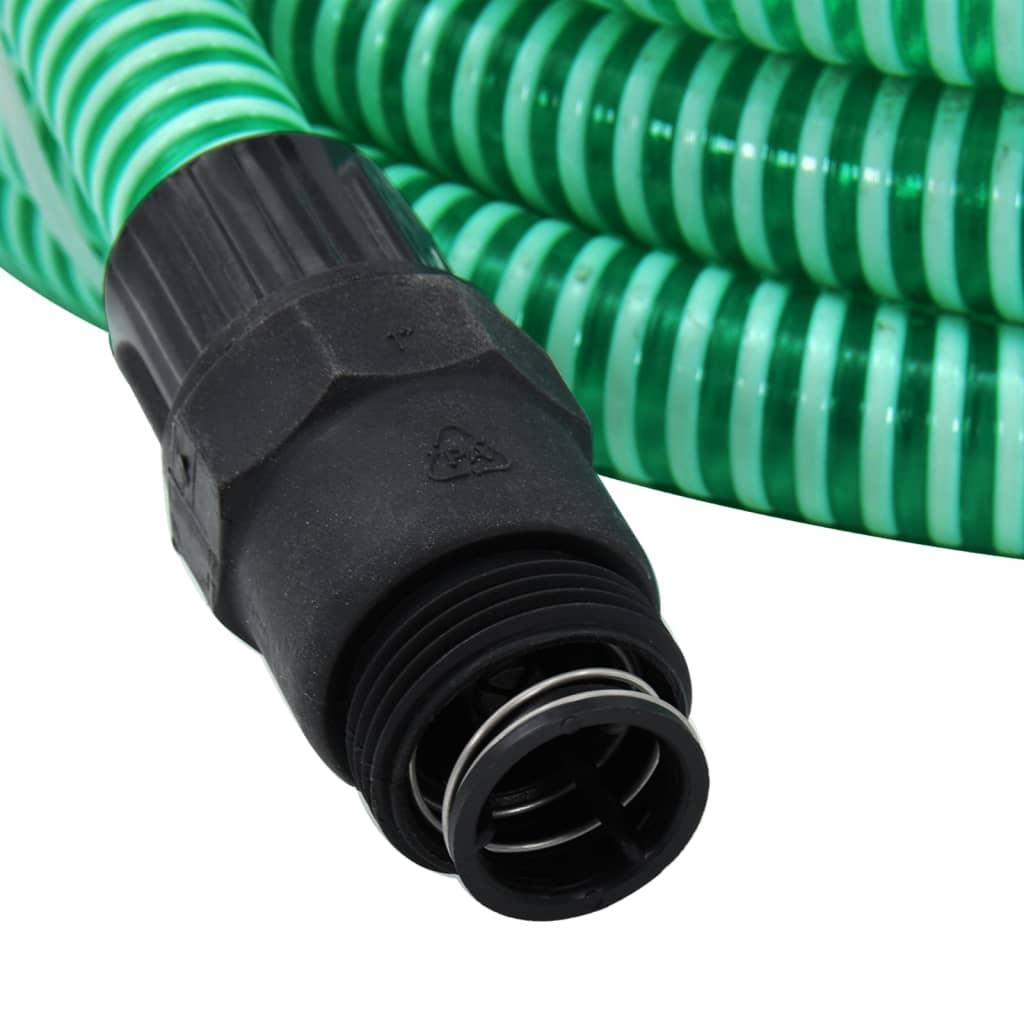 Suction Hose With Pvc Connectors 1&quot; Pvc