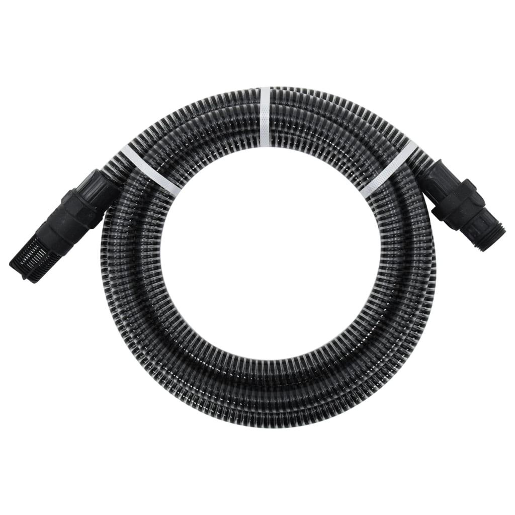 Suction Hose With Pvc Connectors 1&quot; Pvc