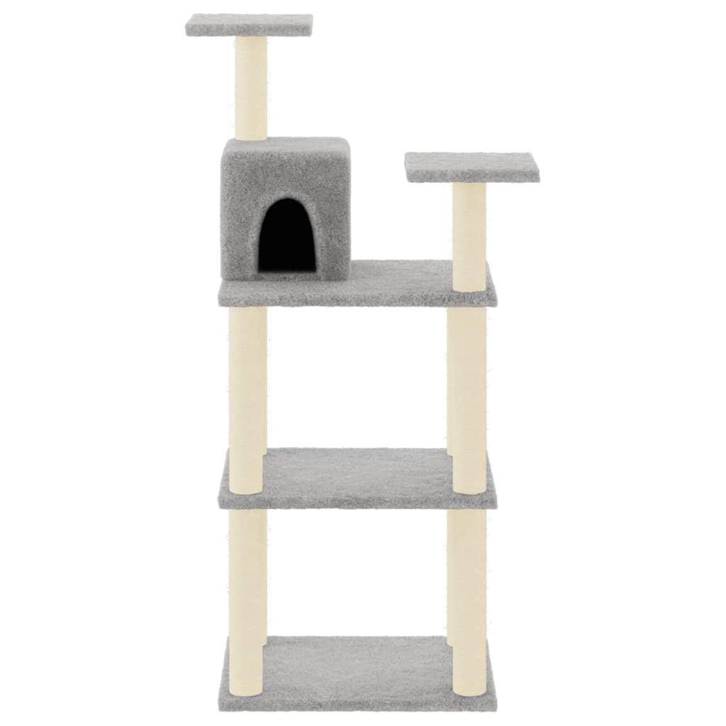 Cat Tree With Sisal Scratching Posts 118.5 Cm