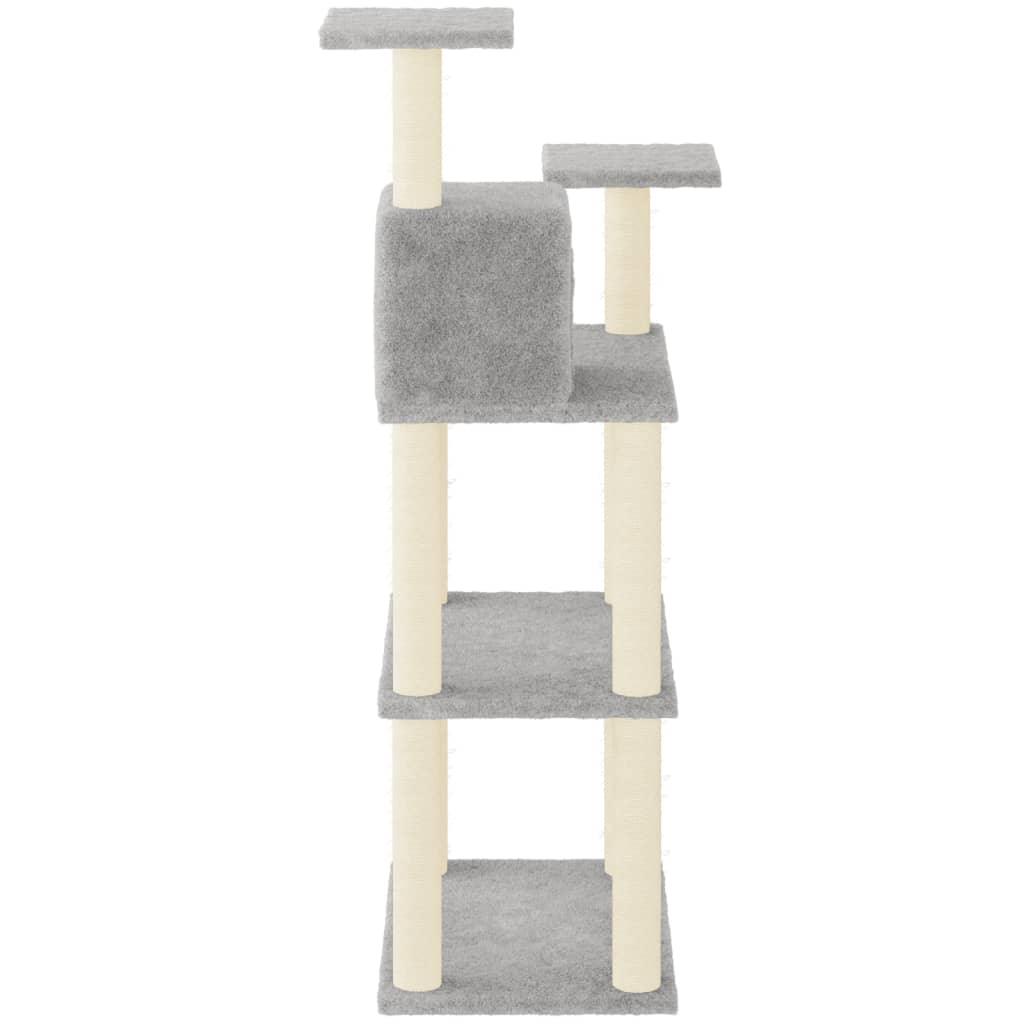 Cat Tree With Sisal Scratching Posts 118.5 Cm