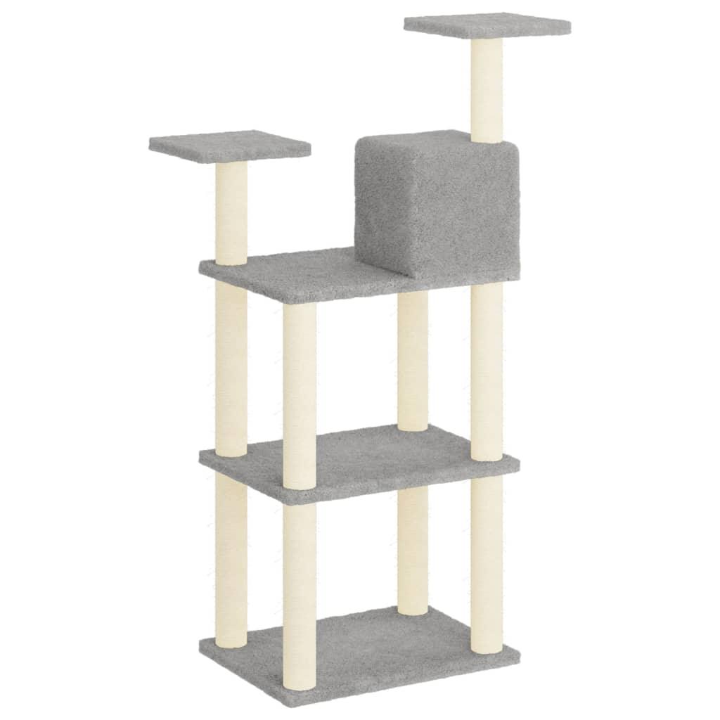 Cat Tree With Sisal Scratching Posts 118.5 Cm