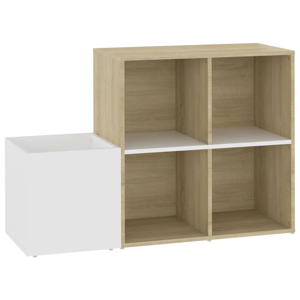 Hall Shoe Cabinet 105X35.5X70 Cm Engineered Wood