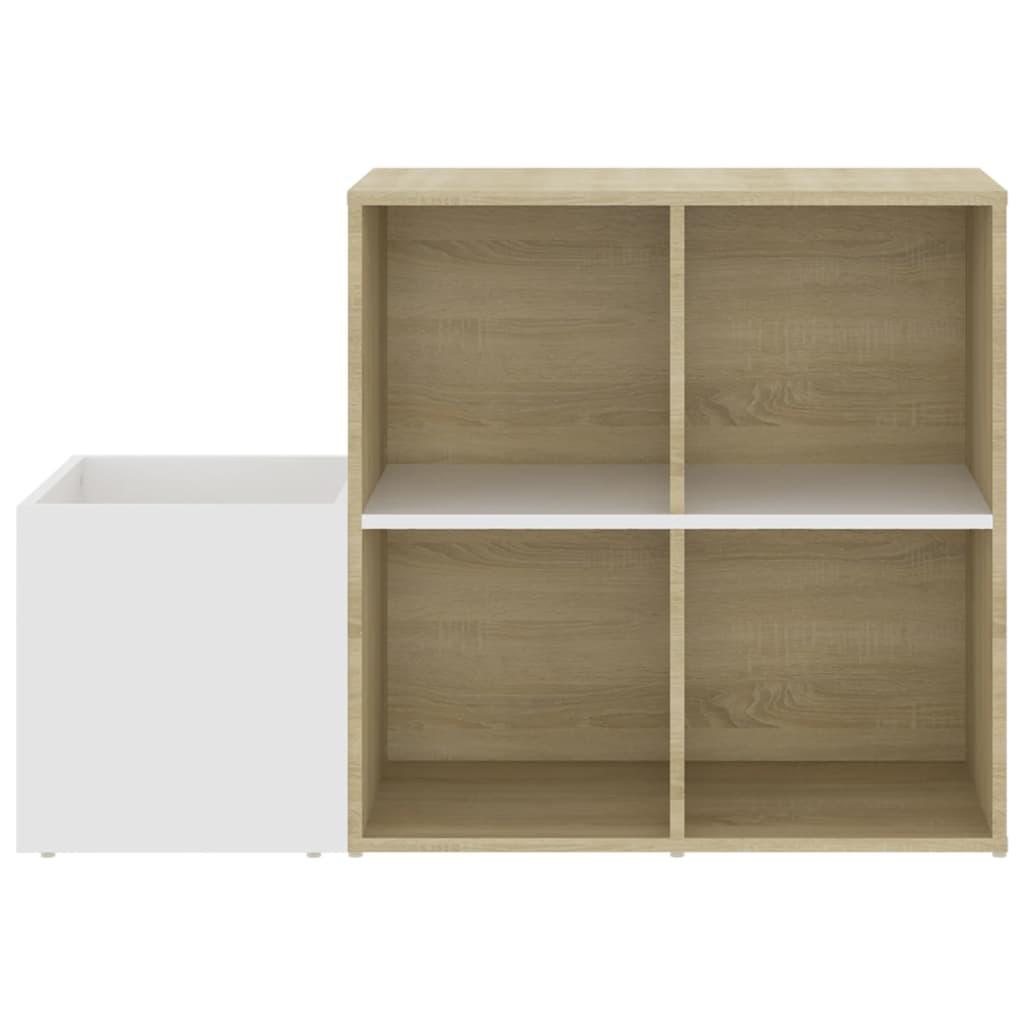 Hall Shoe Cabinet 105X35.5X70 Cm Engineered Wood