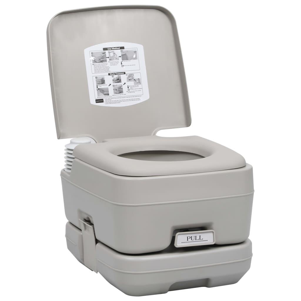 Portable Camping Toilet With Tent 10+10 L