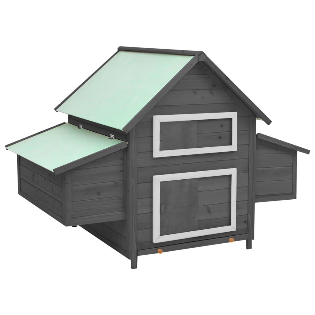 Chicken Coop 152X96X110 Cm Solid Firwood