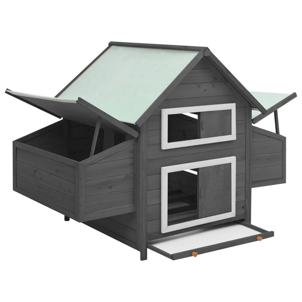 Chicken Coop 152X96X110 Cm Solid Firwood