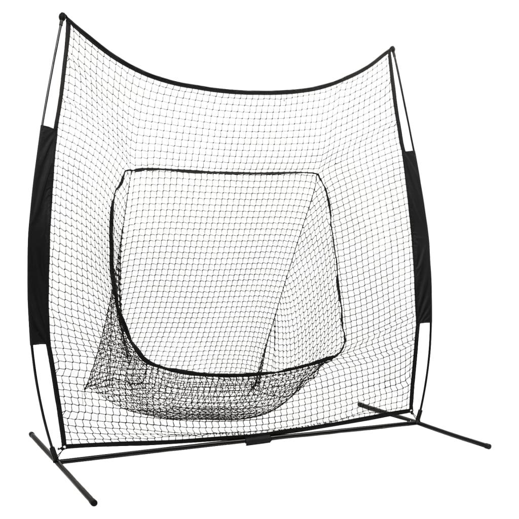 Multisport Practice Net Baseball Softball 241X106.5X216 Cm Metal