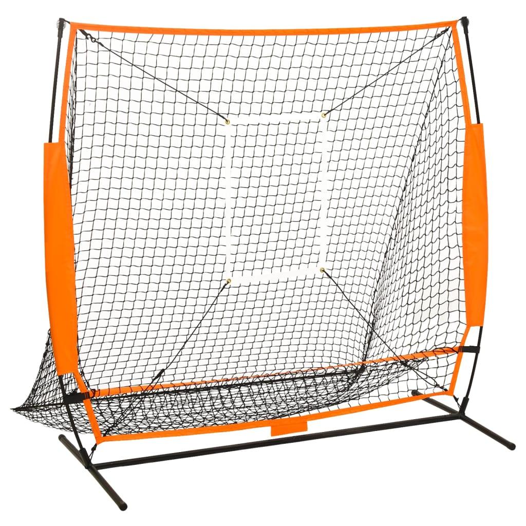 Multisport Baseball Practice Net Black 174X76X158.5 Cm