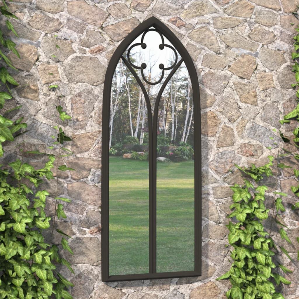 Garden Mirror Iron For Outdoor Use