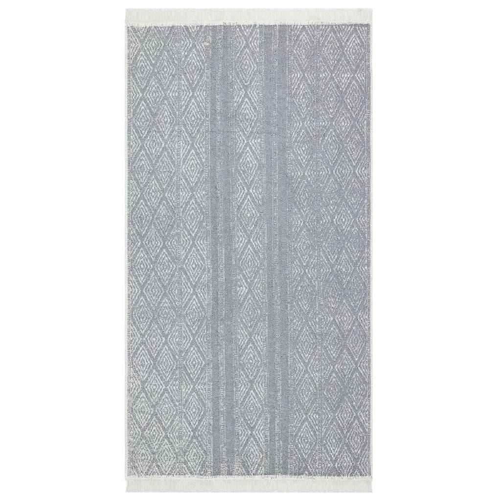 Rug Light Grey Cotton