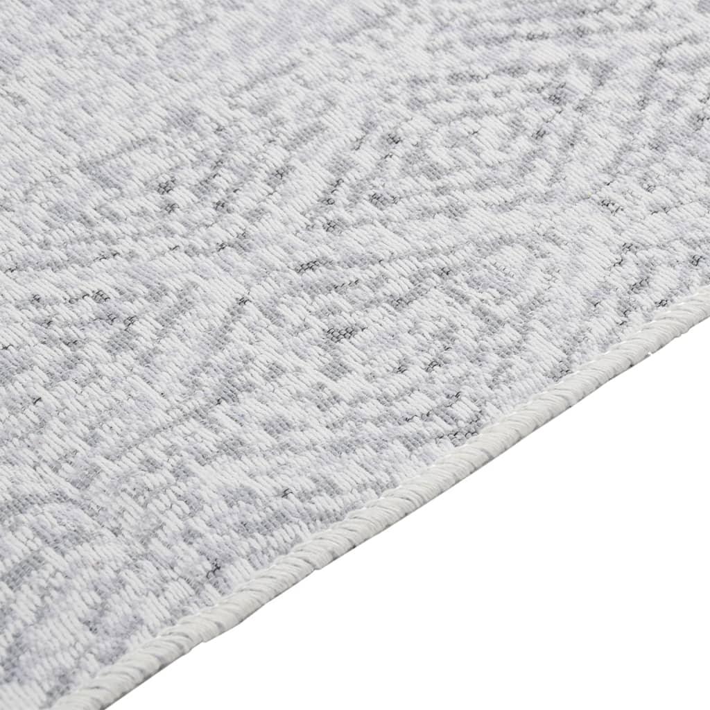 Rug Light Grey Cotton