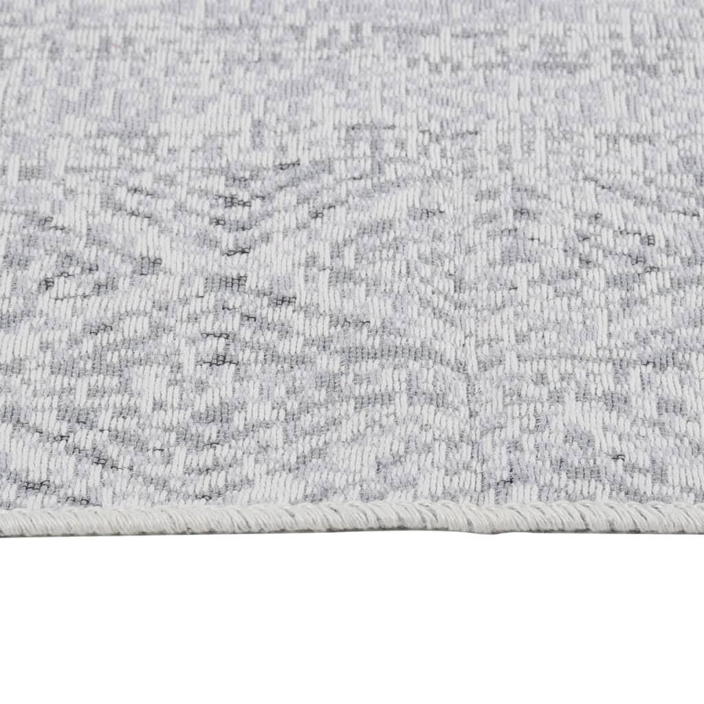 Rug Light Grey Cotton