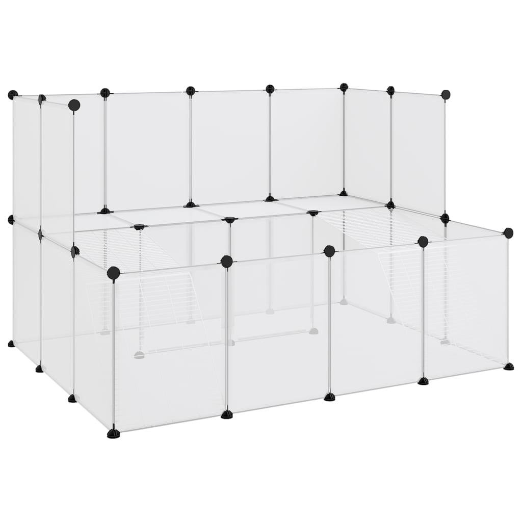 Small Animal Cage 143X107X93 Cm Pp And Steel