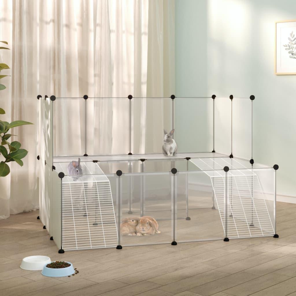 Small Animal Cage 143X107X93 Cm Pp And Steel