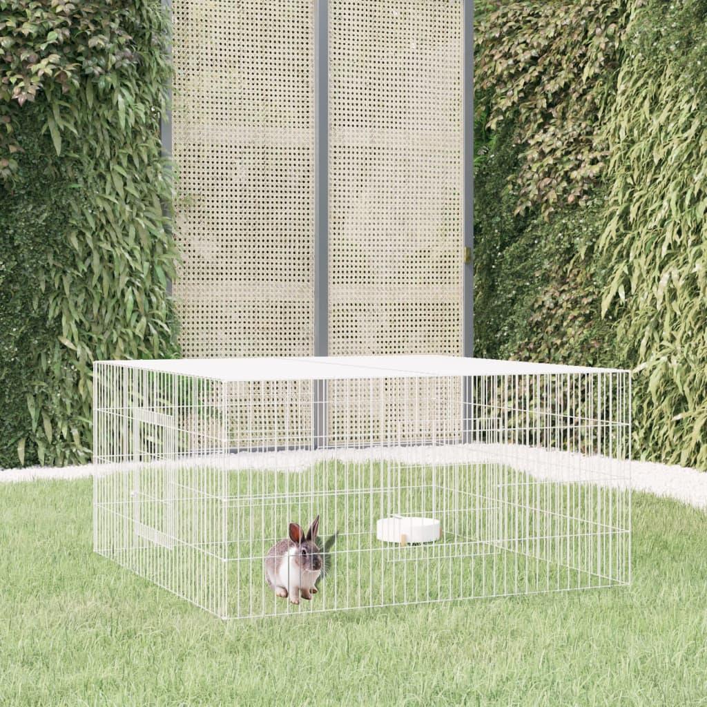 5-Panel Rabbit Cage Galvanised Iron