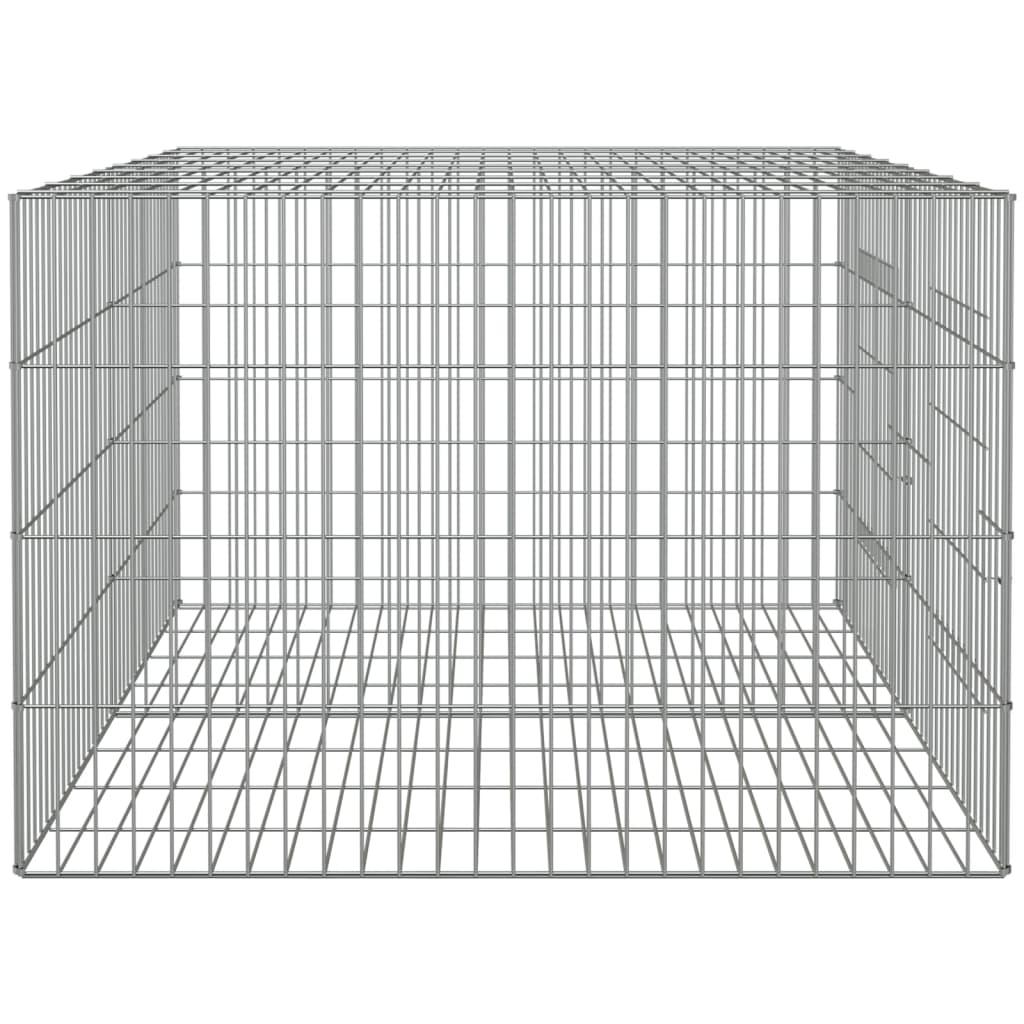 2-Panel Rabbit Cage Galvanised Iron