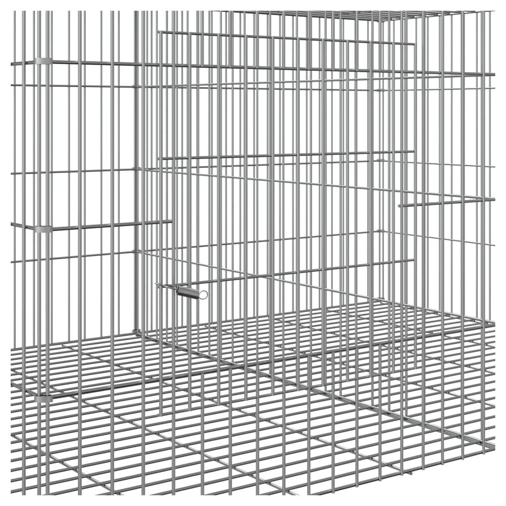 2-Panel Rabbit Cage Galvanised Iron