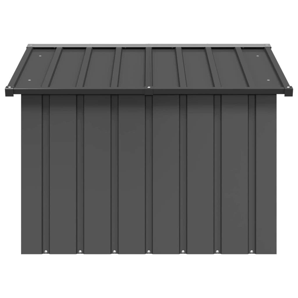 Trendyproduct.co.uk Dog House Galvanised Steel vidaXL Animals & Pet Supplies Animals & Pet Supplies > Pet Supplies > Dog Supplies > Dog Houses Anthracite Dog Houses Dog Supplies parcel Pet Supplies vidaXL