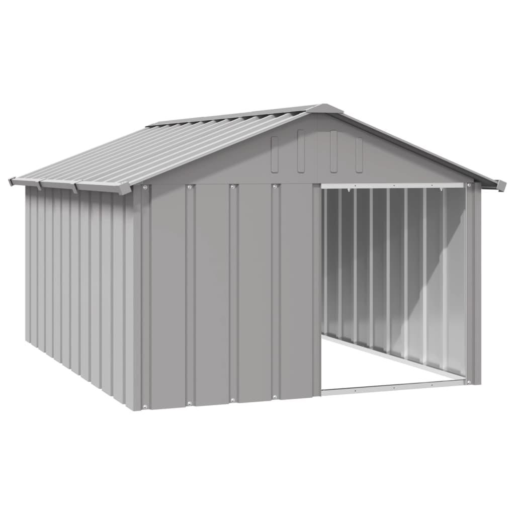 Trendyproduct.co.uk Dog House Galvanised Steel vidaXL Animals & Pet Supplies Animals & Pet Supplies > Pet Supplies > Dog Supplies > Dog Houses Anthracite Dog Houses Dog Supplies parcel Pet Supplies vidaXL