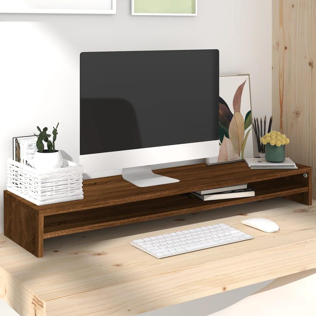 Monitor Stand 100X24X13 Cm Engineered Wood