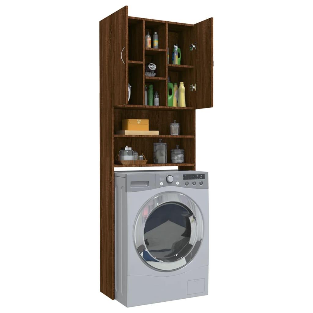 Washing Machine Cabinet 64X25.5X190 Cm