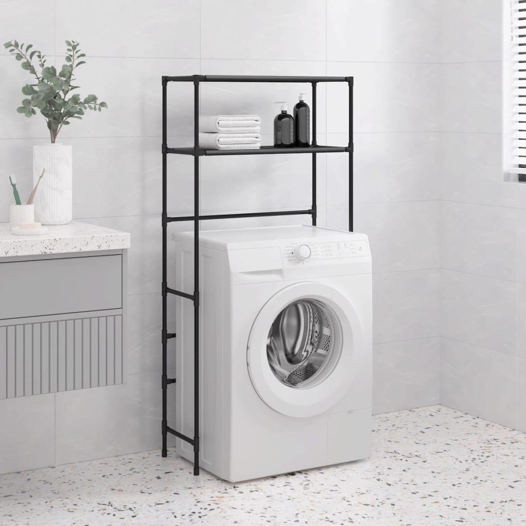 2-Tier Storage Rack Over Washing Machine 69X28X143 Cm Iron