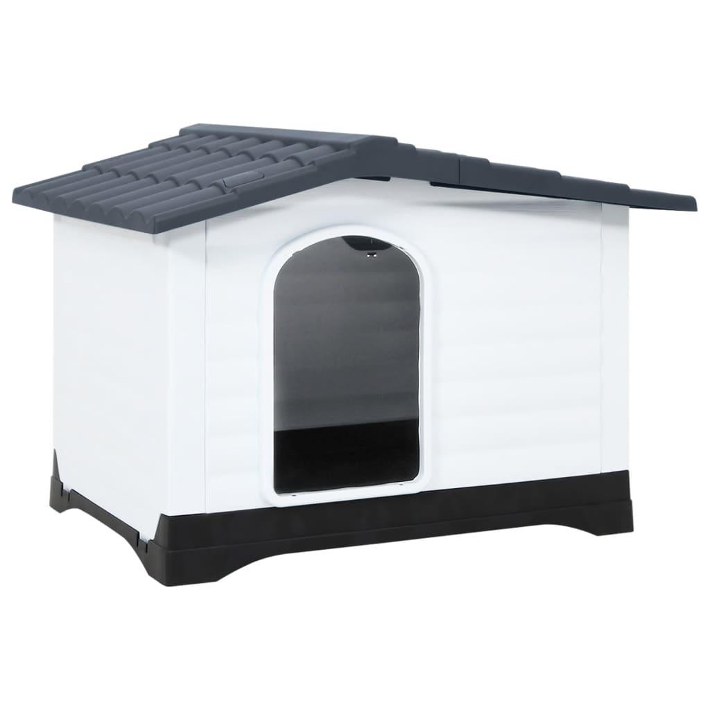 Trendyproduct.co.uk Dog House 90.5X68X66 Cm Polypropylene vidaXL Animals & Pet Supplies Animals & Pet Supplies > Pet Supplies > Dog Supplies > Dog Houses Blue Dog Houses Dog Supplies parcel Pet Supplies vidaXL