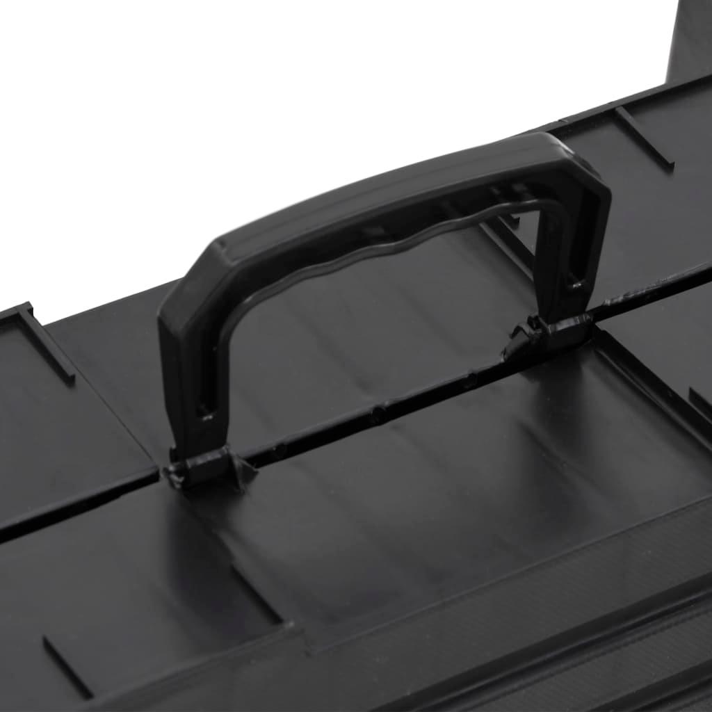 Folding Dog Ramp Black 153X40X12.5 Cm Plastic