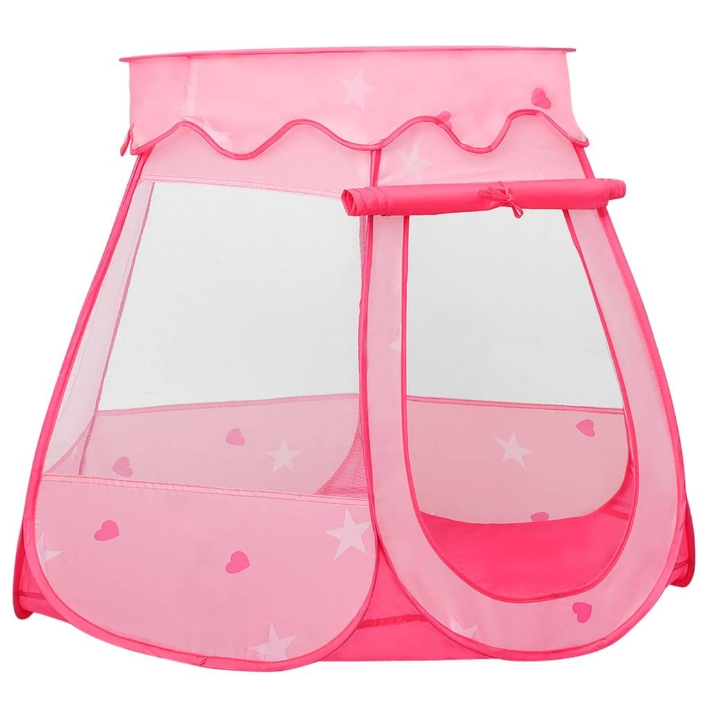 Children Play Tent With 250 Balls Pink 102X102X82 Cm