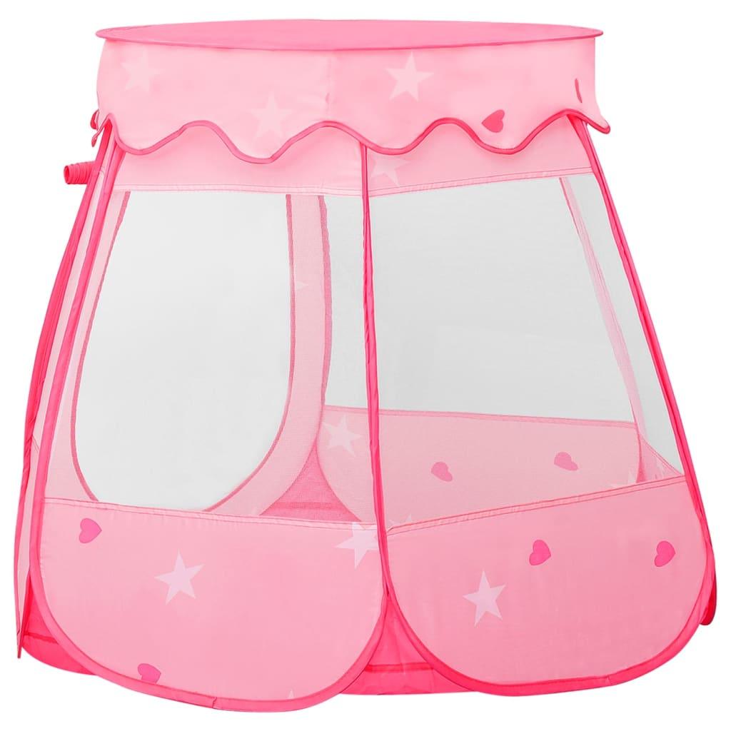 Children Play Tent With 250 Balls Pink 102X102X82 Cm