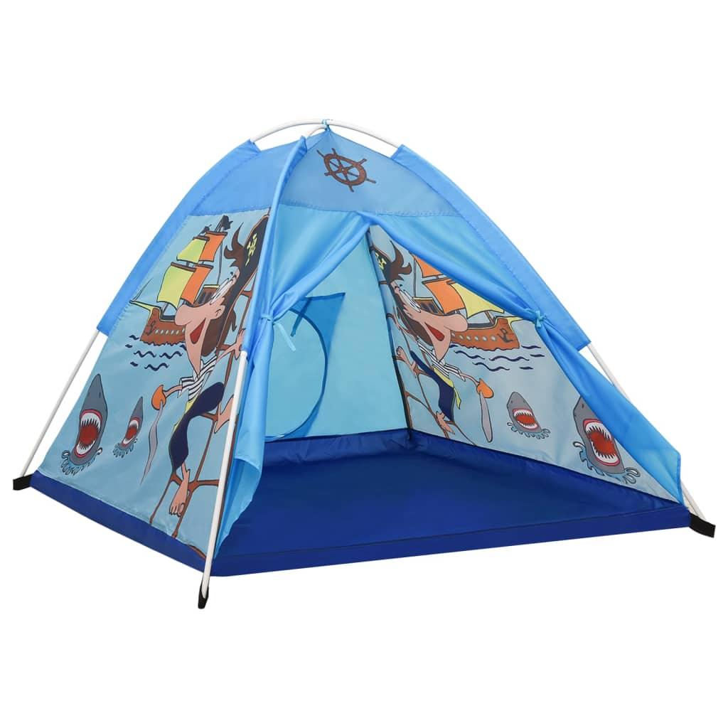 Children Play Tent With 250 Balls Blue 120X120X90 Cm