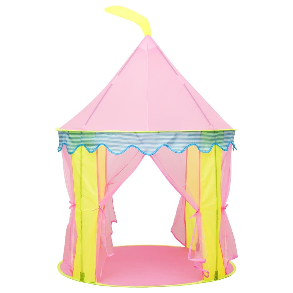 Children Play Tent With 250 Balls Pink 100X100X127 Cm