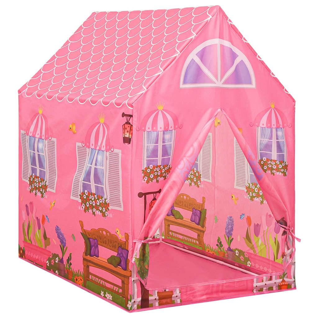 Children Play Tent With 250 Balls Pink 69X94X104 Cm