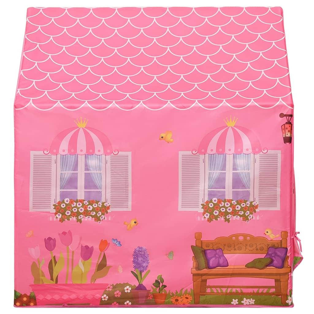 Children Play Tent With 250 Balls Pink 69X94X104 Cm