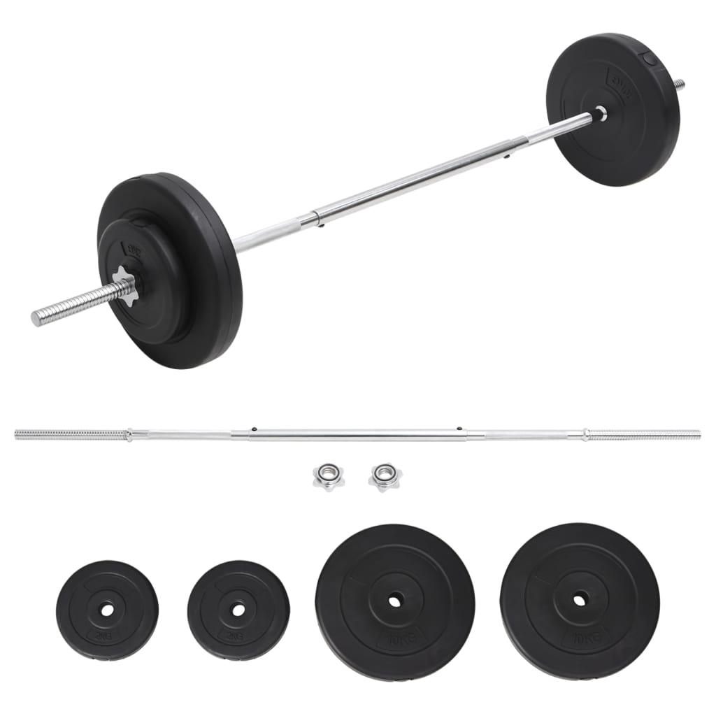 Barbell With Plates Set 30 Kg