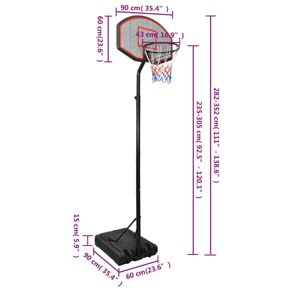 Basketball Stand 282-352 Cm Polyethene