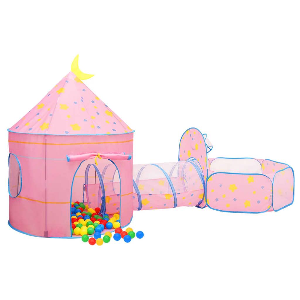 Children Play Tent Pink 301X120X128 Cm