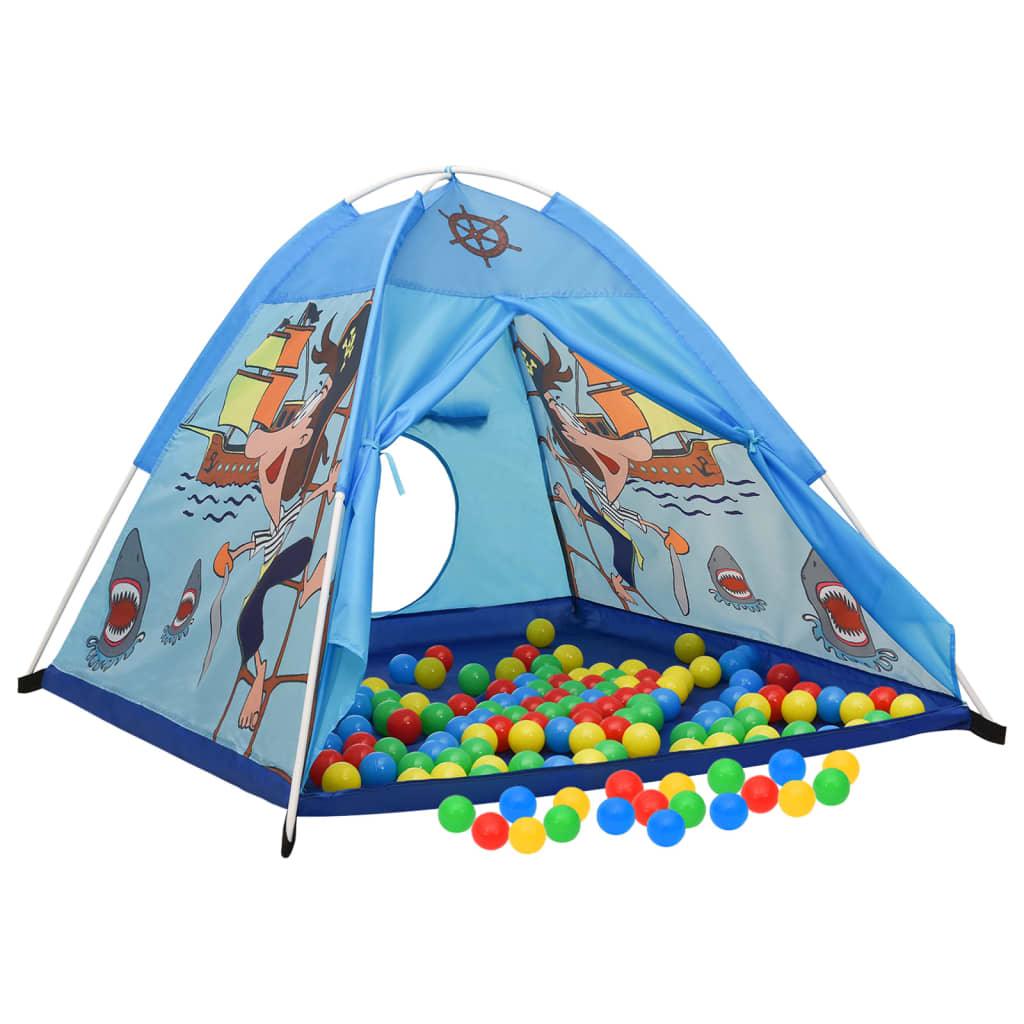 Children Play Tent Blue 120X120X90 Cm