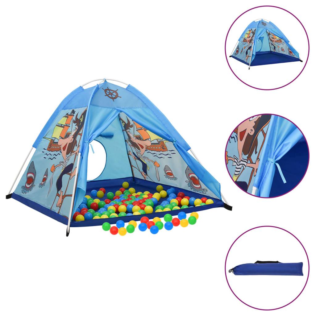 Children Play Tent Blue 120X120X90 Cm