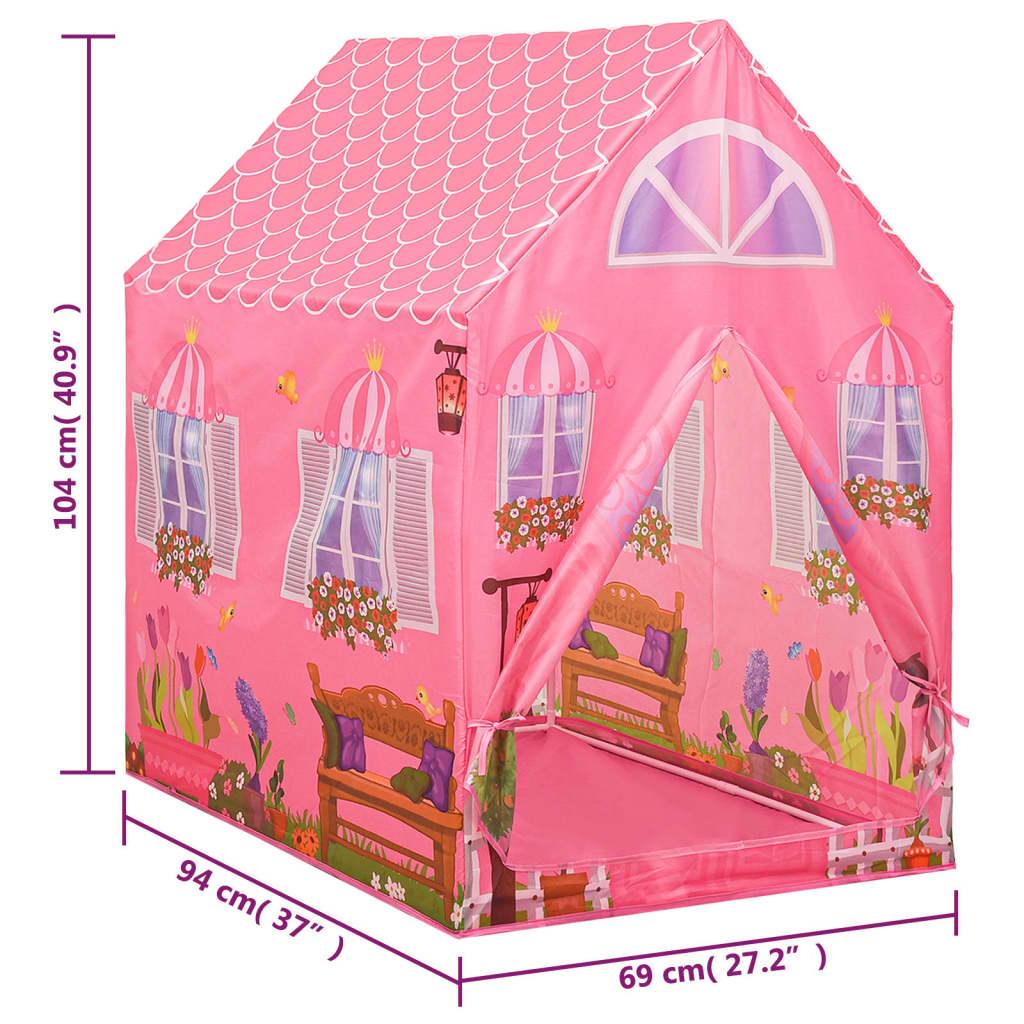 Children Play Tent Pink 69X94X104 Cm