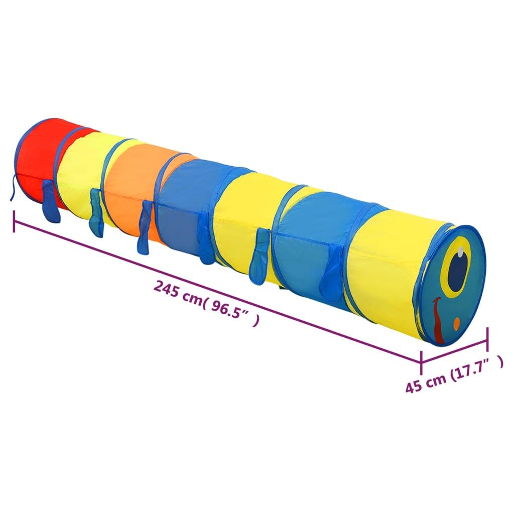 Children Play Tunnel Multicolour 245 Cm Polyester