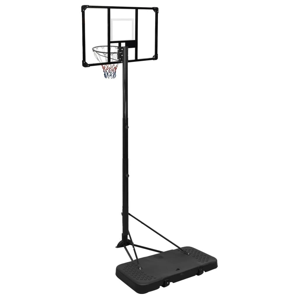 Basketball Stand Transparent 256-361 Cm Polycarbonate