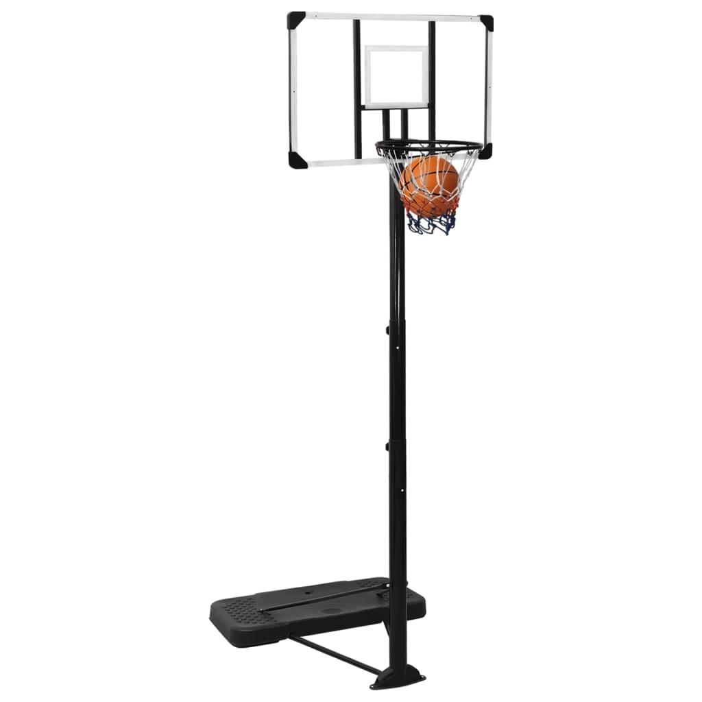 Basketball Stand Transparent 256-361 Cm Polycarbonate